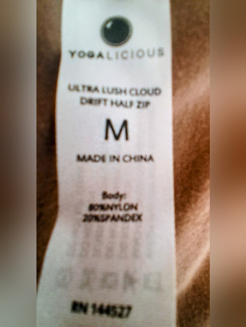 NWT Ladies Top By YOGA LICIOUS  SZ M, L, MSRP $58 - Picture 6 of 6